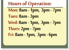 Hours of Operation