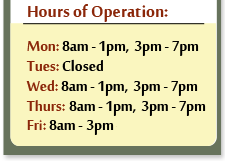 Hours of Operation